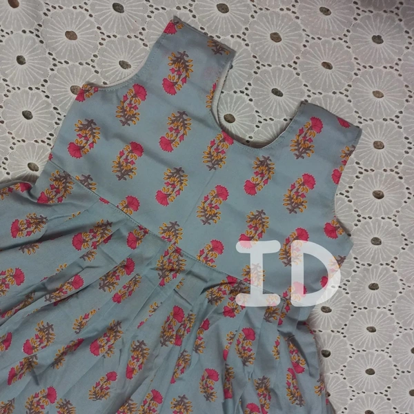 1223/Grey Frock - 2yr