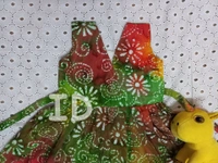1227/batik Multi Frock - 6yr