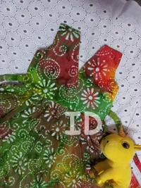 1227/batik Multi Frock - 6yr