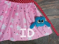 1237/pink Poplin Frock - 6yr