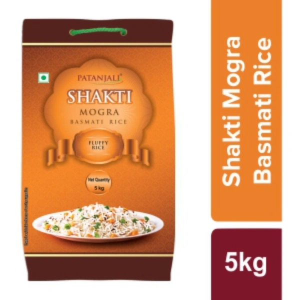 Patanjali Shakti Mogra Basmati  - 5kg