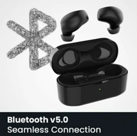 SNOKOR (by Infinix) iRocker XE15 Bluetooth Headset (True Wireless) - BLACK