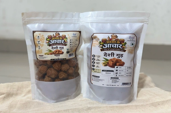देशी गुड़ - 1000 gm.