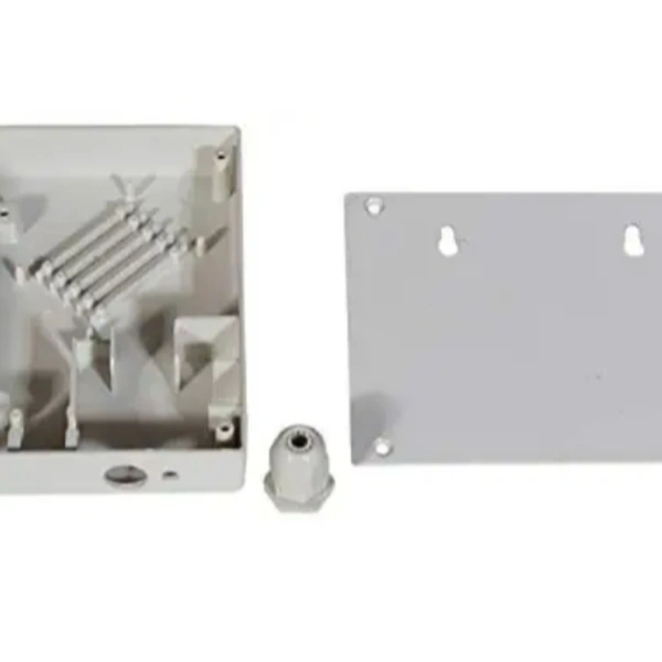 Fiber Optic Compact Joint Box Set Of 5 - White, ‎ 14 x 14 x 11 cm; 450 Grams
