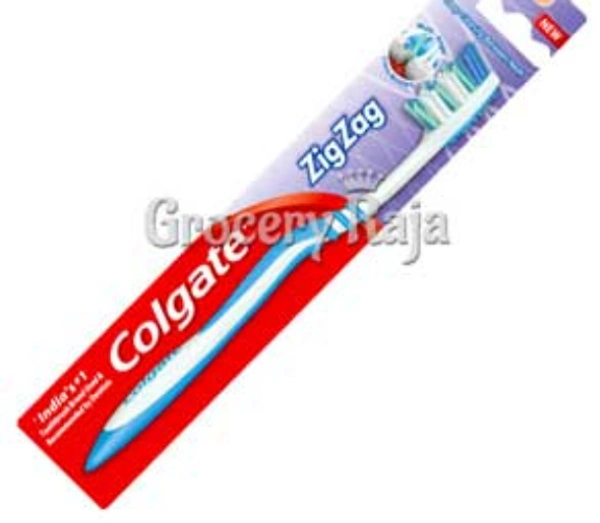 Colgate  Zig-Zag Toothbrush(కోల్గేట్ జిగ్‌జాగ్ టూత్ బ్రష్) - 1 pc