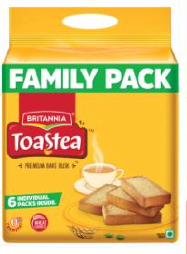 Britannia Tostea Rusk(బ్రిటానియా టోస్టా సూజీ రస్క్) - 100gms