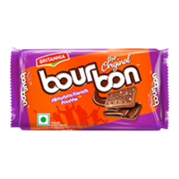 Britannia Bour bon(బ్రిటానియా బోర్బన్ క్రీమ్ బిస్కెట్లు) - 25gms