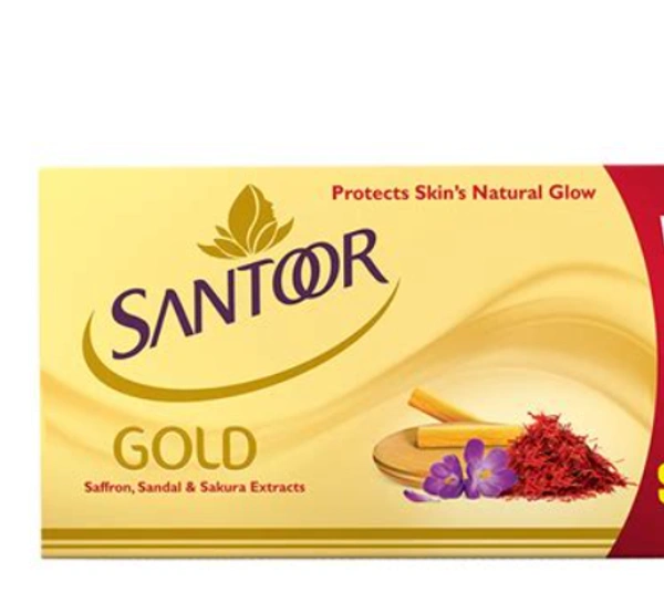 Santoor Gold Soap( సంటర్ గోల్డ్ సోప్) - 75gms