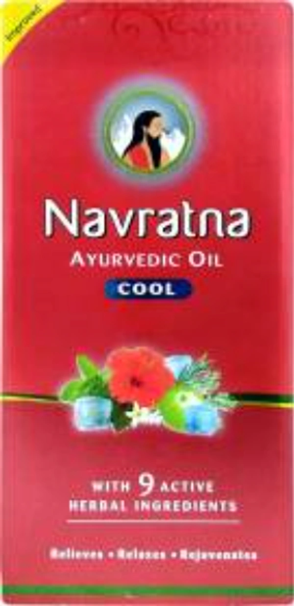 navratna ayurvedic cool oil( ఆయుర్వేద-నూనె) - 100ml