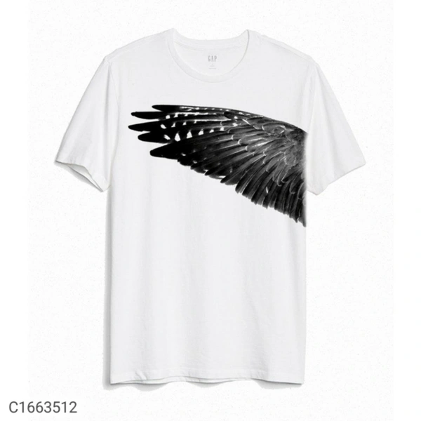 Tom Scott Polyester Printed Half Sleeves T-Shirts - S