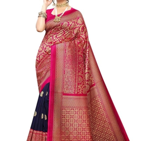 Festive Printed Art Silk Sarees