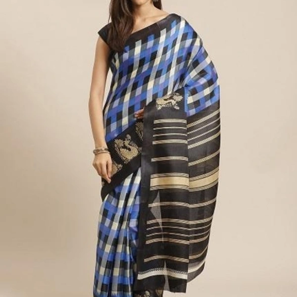 Latest Printed Mysore Silk Saree