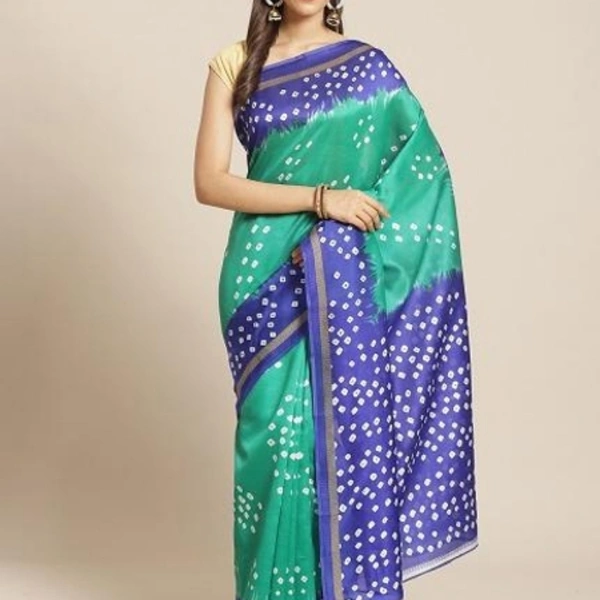 Latest Printed Mysore Silk Saree