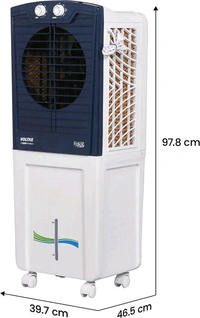 Voltas 45 L Room/Personal Air Cooler (White::Blue, Frost Air 45, with Swing Control)