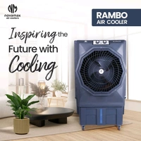NOVAMAX 100 L Desert Air Cooler (Grey, Rambo)