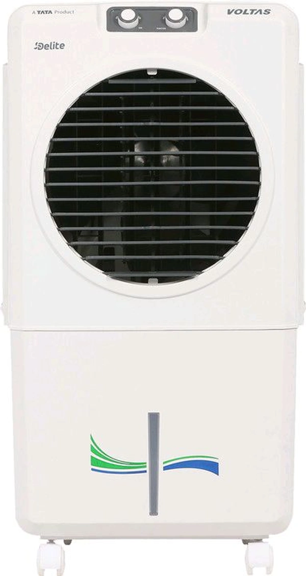 Voltas 36 L Room/Personal Air Cooler (Grey & White, Delite 36)