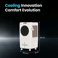 Voltas 36 L Room/Personal Air Cooler (Grey & White, Delite 36)