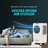 Voltas 36 L Room/Personal Air Cooler (Grey & White, Delite 36)