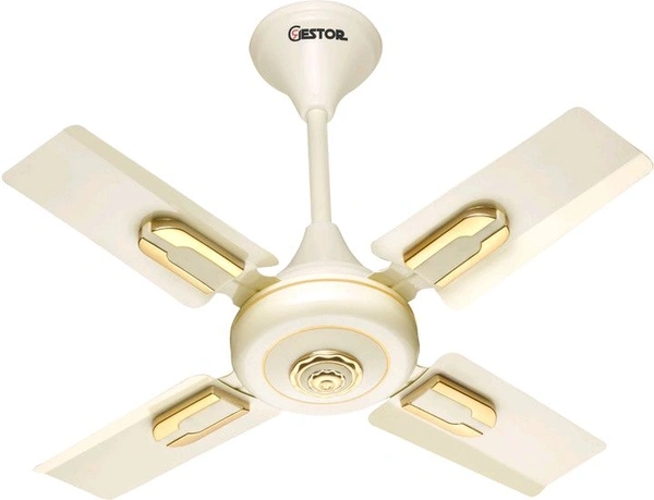 GESTOR ALTROZ Ultra High Speed 24 Inch Decorative with 3 Year Warranty Anti Dust 600 mm Ceiling Fan (Ivory | Pack of 1)