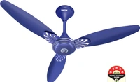 GESTOR Azure Ultra High Speed Decorative 48 inch with 36 Months Warranty Ultra High Speed 1200 mm Ceiling Fan (Blue | Pack of 1)