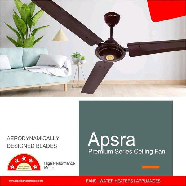 ACTIVA APR_BRW_HIGH SPEED with 2 Year Warranty 1200 mm Ceiling Fan (BROWN | Pack of 1)