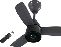 Atomberg Renesa Prime Remote|High Air Delivery|LED Speed Indicator|Low Noise|Sleek Design with 3 Year Warranty BLDC Motor with Remote 600 mm Ceiling Fan (5 Star | Pebble Grey | Pack of 1)