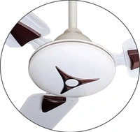 ACTIVA 1200 MM STAR DECO ANTI DUST IVORY with 2 Year Warranty 1200 mm Ceiling Fan (IVORY | Pack of 2)