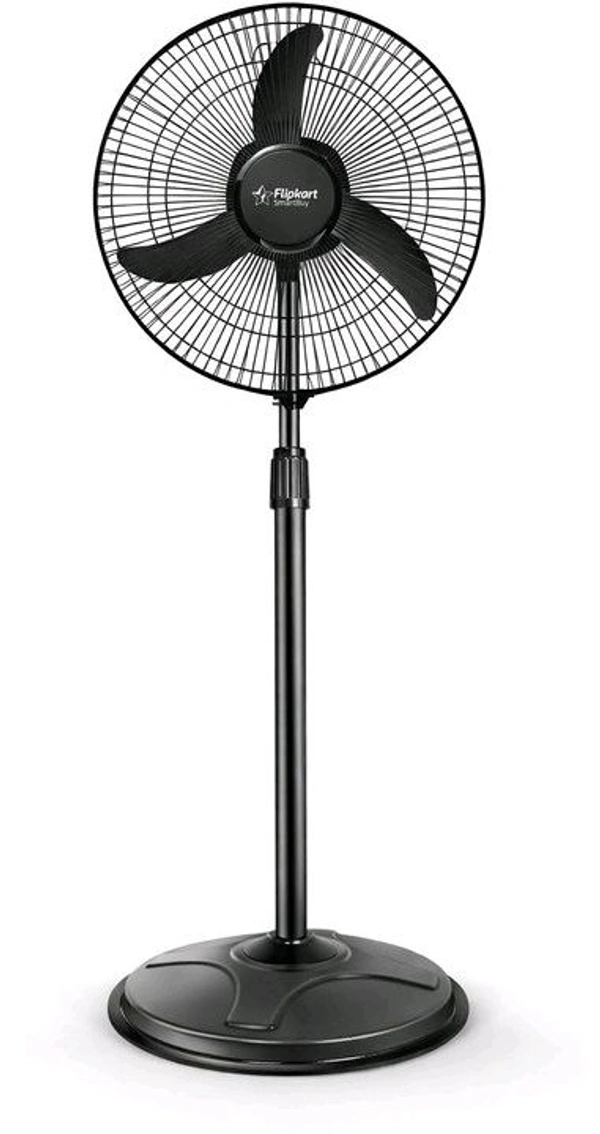 Flipkart SmartBuy FALCON MAX with 2 Year Warranty Ultra High Speed 400 mm Pedestal Fan (Charcoal Black | Pack of 1)
