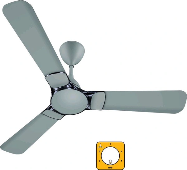 Atomberg Erica Nuvo Regulator,Advance Air+ Technology,Award Winning Design,Low Noise with 3 Year Warranty BLDC Motor 1200 mm Ceiling Fan (5 Star | Misty Teal | Pack of 1)