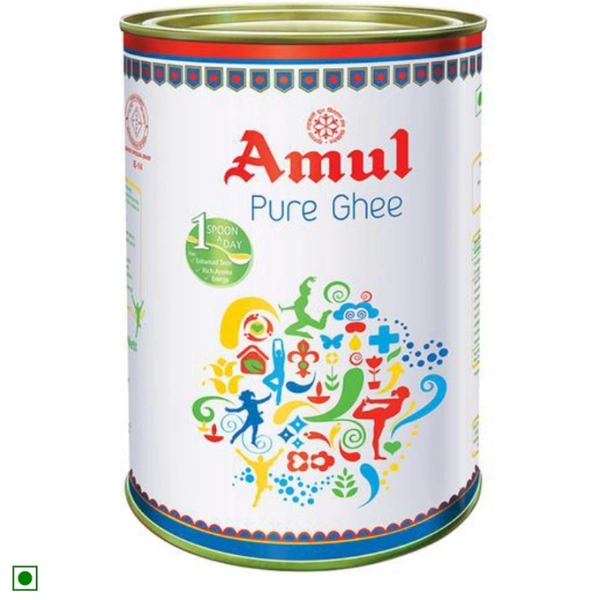 Amul Pure Ghee - Tin 1 Liter