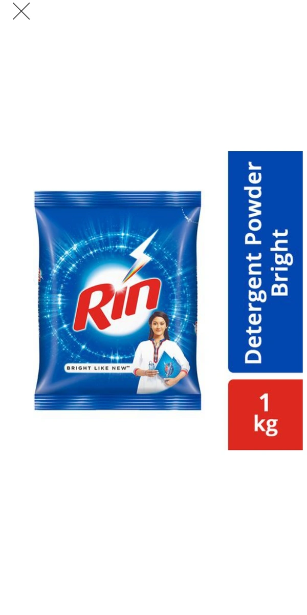 Rin Detergent Powder - 1 kg