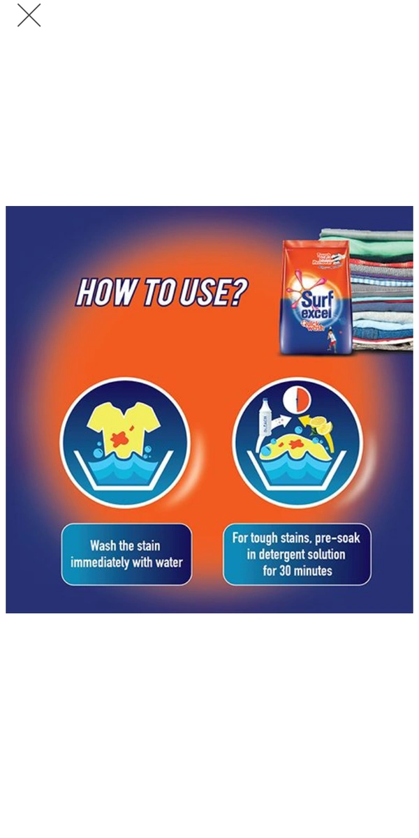 Surf Excel Quick Wash - 1 kg