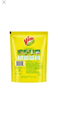 Vim Lemon Dishwash - 155 ml