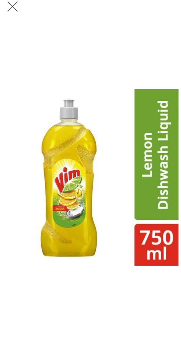 Vim Lemon Dishwash - 750 ml