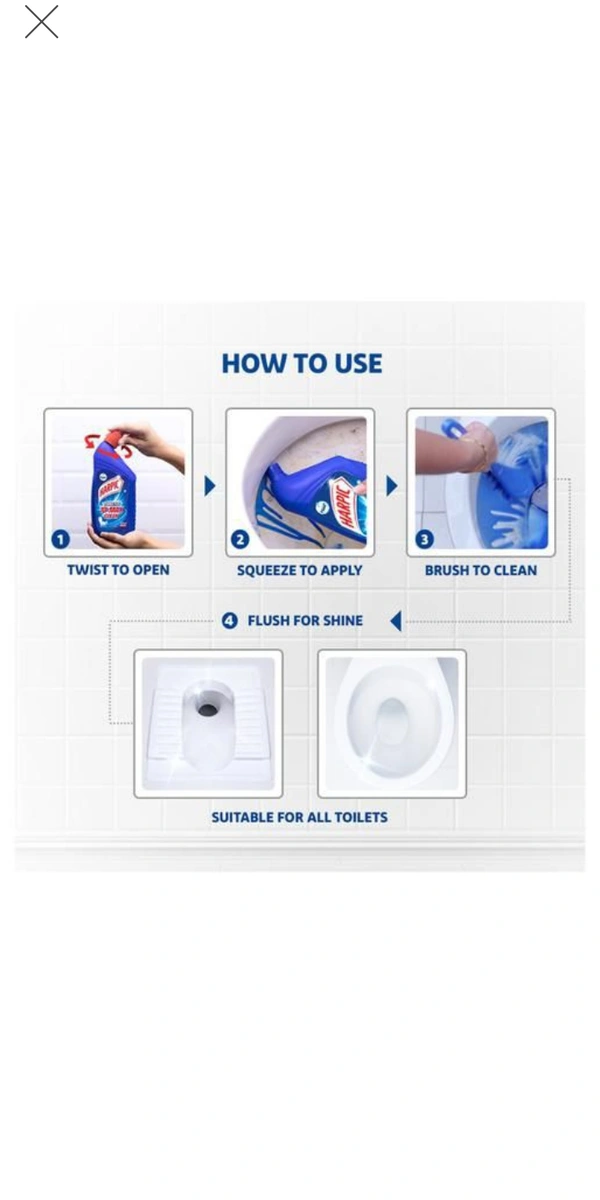 Disinfectant Toilet Cleaner Liquid - 500 ml