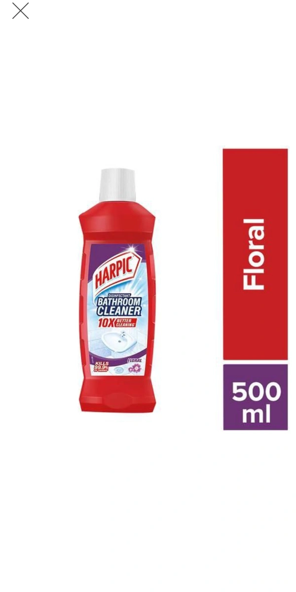 Disinfectant Bathroom Cleaner Liquid Floral - 500 ml