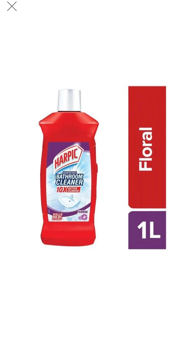 Disinfectant Bathroom Cleaner Liquid Floral - 1 L