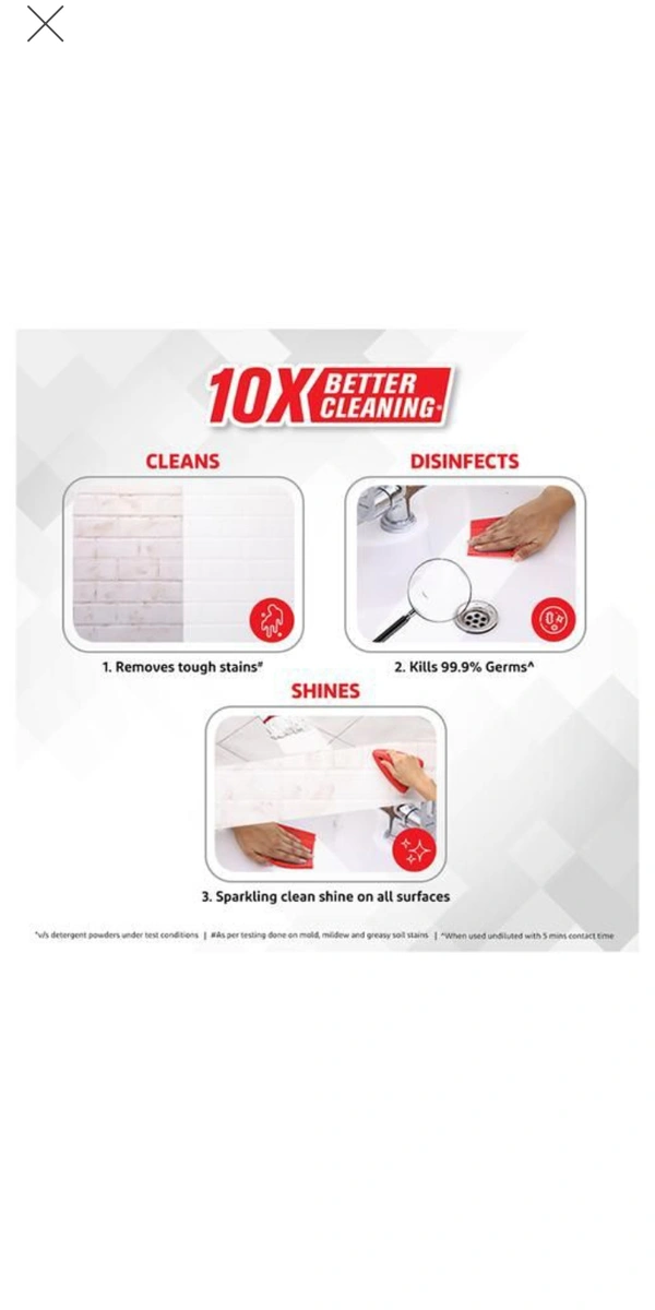 Disinfectant Bathroom Cleaner Liquid Floral - 1 L