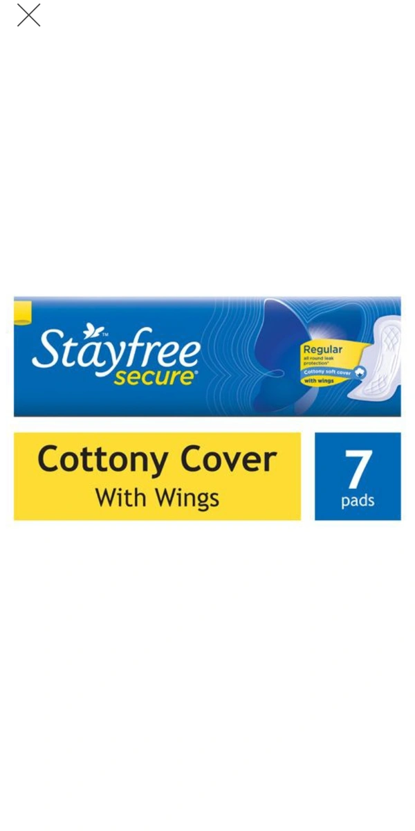 Secure Cottony Soft Sanitary Pads - 7 pcs
