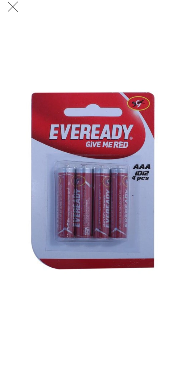 Eveready Battery - 4 pcs