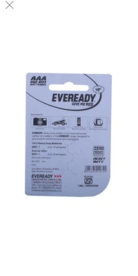 Eveready Battery - 4 pcs