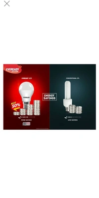 Eveready Led Bulb-9watt - 1 pcs