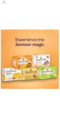 Sandal & Turmeric Soap - (pack of 4)