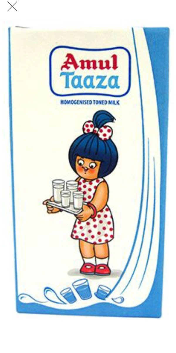 Amul Fresh Toned Milk - 500 ml