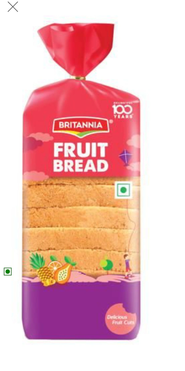 Britannia Fruit Bread - 200 gm