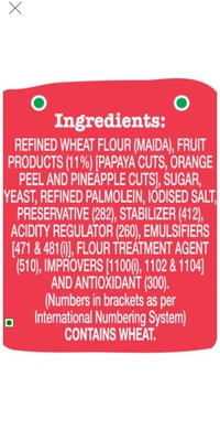 Britannia Fruit Bread - 200 gm