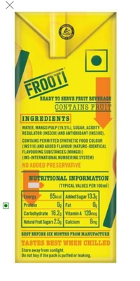 Frooti Juicy Mango - 150 gm