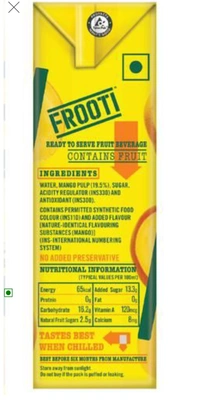 Frooti Juicy Mango - 200 gm