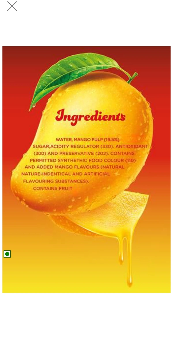 Maaza Mango Drink - 600 ml