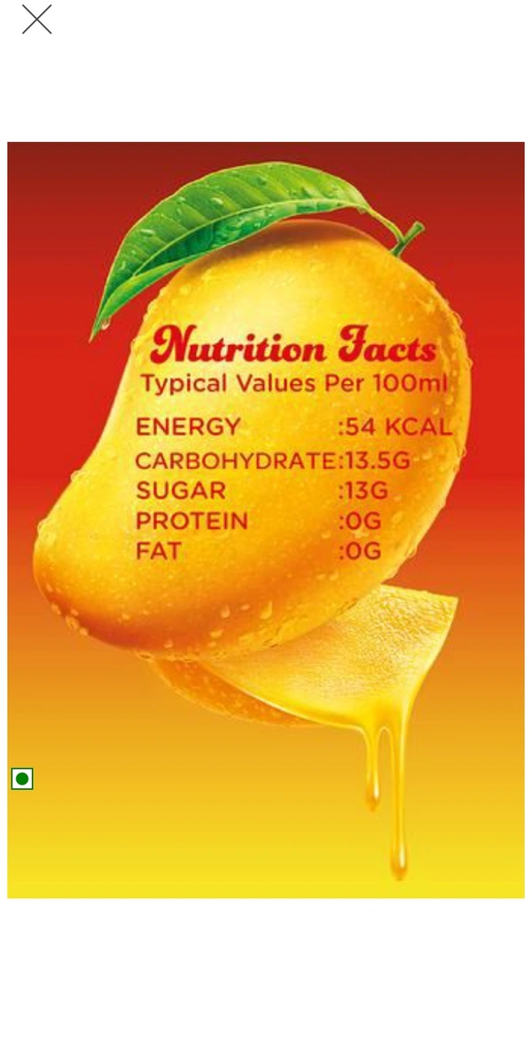 Maaza Mango Drink - 600 ml